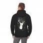 Deer Hunting Hoodie, Camo USA Flag Hunting Season Lovers Hoodie (on back)