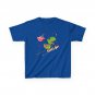 Dinosaur 4th of July American Flag Shirt, Fourth of July Kids Girls Shirt