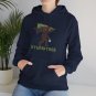 Disc Golf Hoodie, Disc Golfing Bigfoot Stupid Tree Disc Golfer Women Men Hoodie