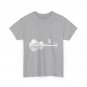 Disc Golf Shirt, Disc Golf Guitar Reflection Sports Lovers Women Men Shirt