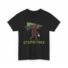 Disc Golfer Bigfoot Shirt, Disc Golfing Sports Lovers Stupid Tree Shirt