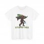 Disc Golfer Bigfoot Shirt, Disc Golfing Sports Lovers Stupid Tree Shirt