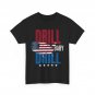 Drill Baby Drill American Map Flag Oilfield Trash Oilrig T-Shirt