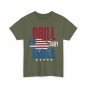 Drill Baby Drill American Map Flag Oilfield Trash Oilrig T-Shirt