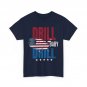 Drill Baby Drill American Map Flag Oilfield Trash Oilrig T-Shirt