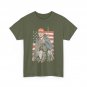 Duck Hunting Trump Camo Hello Hunting Season US Flag T-Shirt