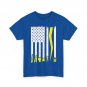 Electrician American Flag T-Shirt, Electrical Engineering Handyman Men Shirt