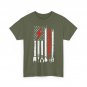 Electrician T-Shirt, Electrical Worker American Flag Men Dad Handyman Shirt