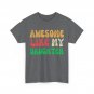Father T-Shirt, Awesome Like my Daughter Father's Day Dad Shirt