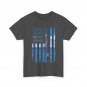 Fishing American Flag Shirt, Fishing Rod Fishing Season Lovers Fisherman Shirt