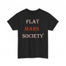 Flat Mars Society T-Shirt, Planets Space Lovers Astronomy Women Men Shirt