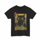 Funny Cat Bruh Teen Boys Girls Men Women Meme Japanese Anime T-Shirt