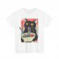 Funny Cat Ramen Noodle Japanese Anime Manga Ramen Kawaii Cat T-Shirt