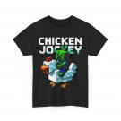 Funny Chicken Jockey Zombie Pixel Art Gamer T-Shirt Funny Chicken Jockey Zombie Pixel Art Gamer T-Shirt