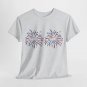Funny I'm Just Here For The Fireworks 4th Of July Couple T-Shirt
