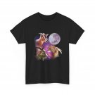 Goat Shirt, Three Goats with Moon Goats Animals Lovers Goats Owner Funny Shirt