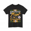 Grandmother Mom Shirt, Blessed To Be Called Mom And Grandma Floral Shirt