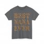 Grandmother Shirt, Best Nana Ever Mother's Day Leopard Cute Shirt