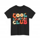 Grandmother Shirt, Cool Grandmas Club Mother's Day Groovy Floral Cute Shirt