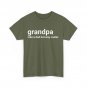 Grandpa Definition Shirt, Like a Dad but Way Cooler Grandfather T-shirt
