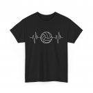 Heartbeat Volleyball T-shirt, Sports Lovers Volleyball Player Shirt Heartbeat Volleyball T-shirt, Sports Lovers Volleyball Player Shirt