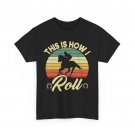 Horse T-shirt, This Is How I Roll Horseback Lovers Men Boys Vintage Shirt