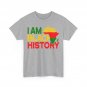I Am Black History T-Shirt, Black History Month Celebration Women Men Shirt