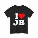 I Love JB Heart Funny T-Shirt