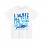 I Wait All Year For This Week T-Shirt, Funny Sharks Lovers Ocean Women Men Shirt