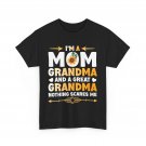 I'm A Mom Grandma and Great Grandma Shirt, Mother's Day Granny Sunflower T-shirt