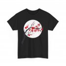 Japanese Art T-Shirt, Cherry Blossom Moon Sakura Trees Lovers Women Men Shirt