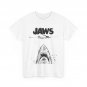 Jaws Poster Black & White Sketch T-Shirt