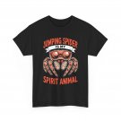 Jumping Spider Art for Men Women Kids Jumping Spider Lover T-Shirt
