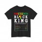 Juneteenth 1865 Shirt, Black King Nutritional Facts Freedom Men T-Shirt