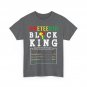 Juneteenth 1865 Shirt, Black King Nutritional Facts Freedom Men T-Shirt