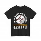 Just A Boy Who Loves Baseball T-shirt, Baseball Sports Lovers Boys T-shirt