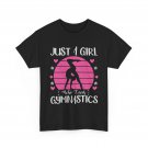 Just A Girl Who Loves Gymnastics Shirt, Gymnast Handstand Tumbling Lovers Shirt