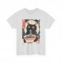 Kawaii Cat Eating Ramen Noodles Funny Anime Gift Girls Teens T-Shirt