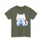Kawaii Cat Shirt, Kawaii Lovers Kitten Boba Japanese cute Anime Girls Shirt