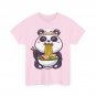 Kawaii Panda Eating Ramen Panda Animals Lovers Women Men Cute Shirt