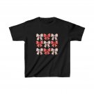 Kids Valentine's day Shirt, Valentine's day Heart Coquette Bow Kids Girl T-Shirt