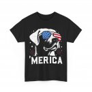 Labrador Retriever Dog Merica US Flag 4th of July Patriotic T-Shirt