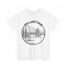 Lake T-Shirt, On Lake Time Lake Lovers Boating Fishing Women Men Shirt