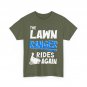 Lawn Mowing T-Shirt, The Lawn Ranger Rides Again Gardening Women Men Shirt