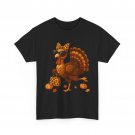 Leopard Turkey with Sunglasses Funny Thanksgiving Women T-Shirt