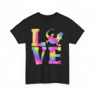 Love Bearded Dragon Shirt, Reptiles Lovers Lizard Tie Dye Cute Shirt
