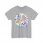Love Peace T-Shirt, Peace Sign Flowers Hippie Women Men Tie Dye Shirt