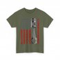 Mechanic American Flag Piston Muscle Car Mechanics Lovers Vintage Shirt
