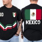 Mexico Soccer Shirt, Mexican Flag Mexico Number 10 Soccer Jersey Style Shirt Mexico Soccer Shirt, Mexican Flag Mexico Number 10 Soccer Jersey Style Shirt