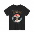 Mushroom Shirt, Mushroom with Moon Phases Fungi Mycology Lovers Women Men Shirt